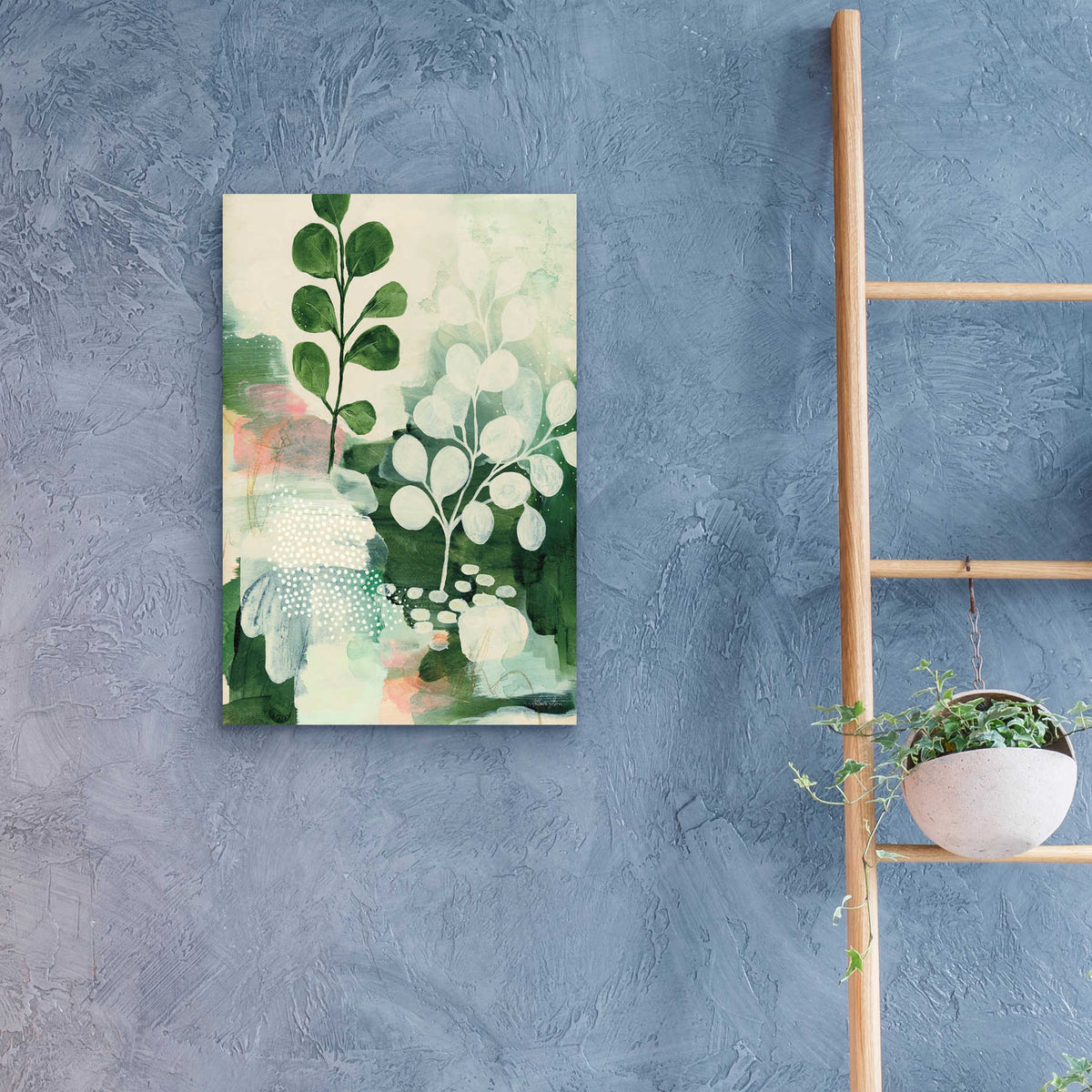 Epic Art 'Nature Story IV' by Laura Horn, Acrylic Glass Wall Art,16x24