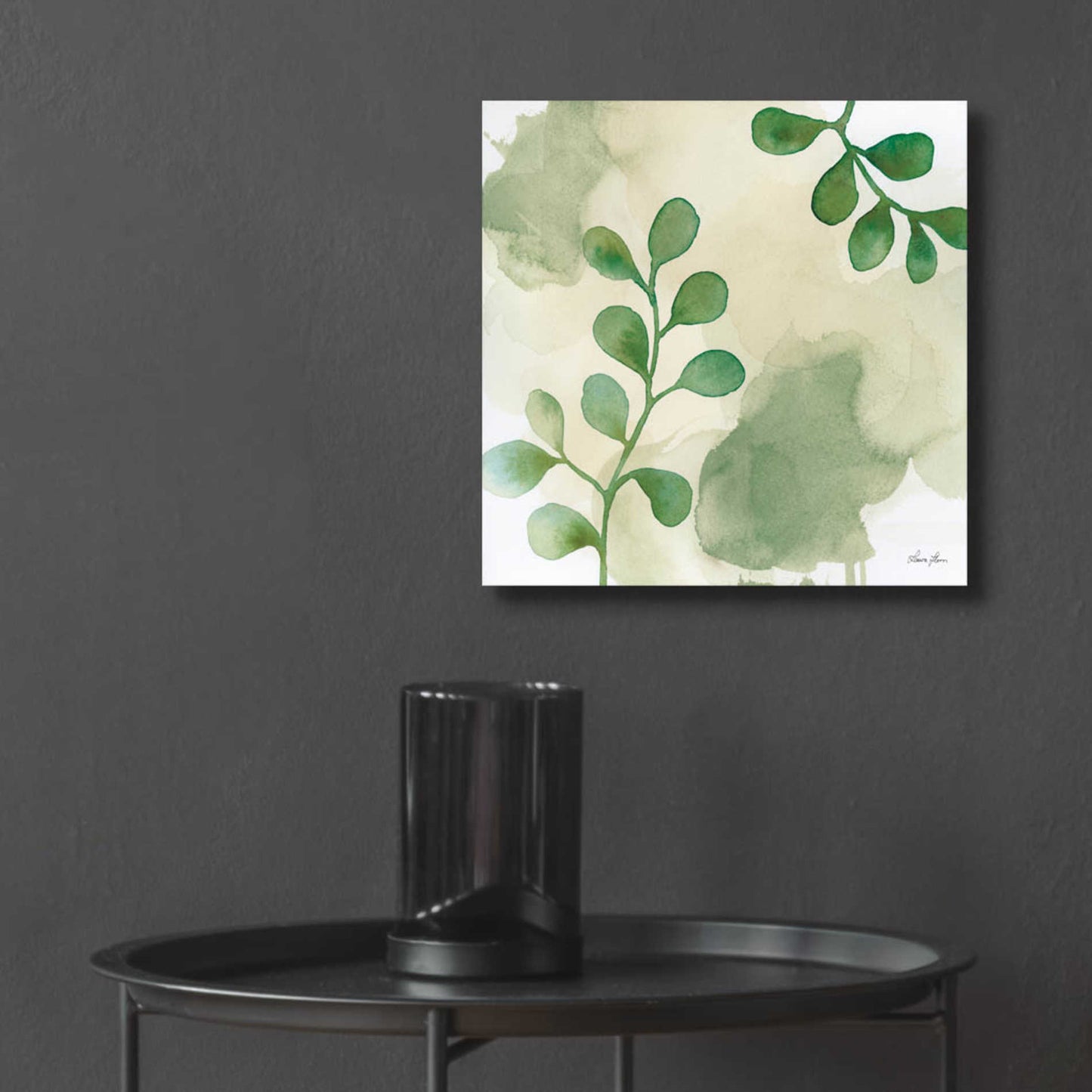 Epic Art 'Woodland Walk II' by Laura Horn, Acrylic Glass Wall Art,12x12