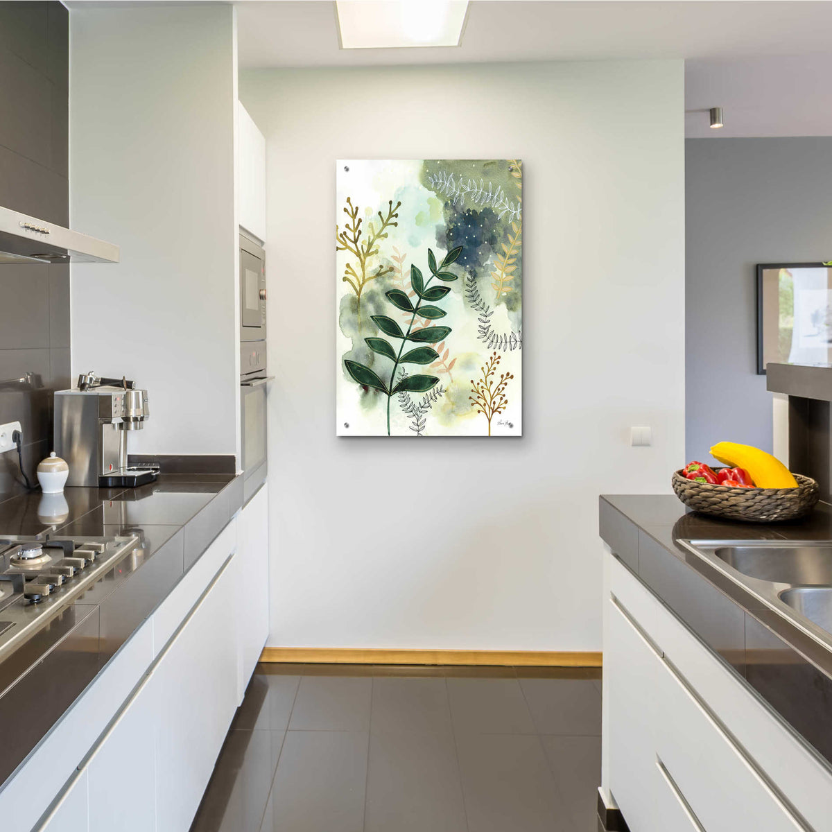 Epic Art 'Woodland Walk V' by Laura Horn, Acrylic Glass Wall Art,24x36