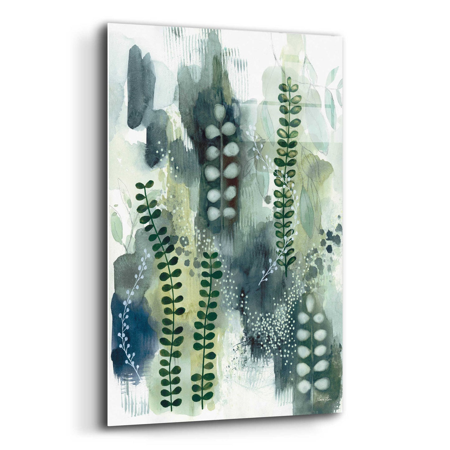 Epic Art 'Woodland Walk VI' by Laura Horn, Acrylic Glass Wall Art,12x16