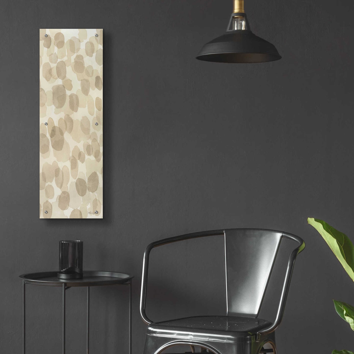 Epic Art 'Natural Abstract IV' by Laura Horn, Acrylic Glass Wall Art,12x36
