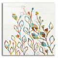 Epic Art 'Rainbow Vines with Flowers Spice' by Kathy Ferguson, Acrylic Glass Wall Art