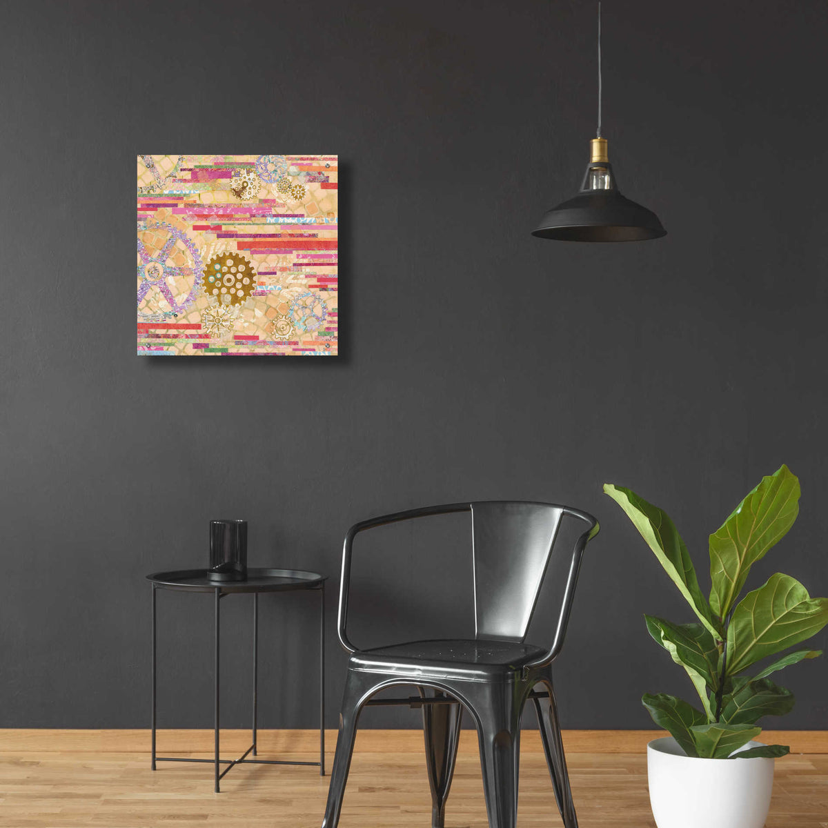 Epic Art 'EU Timetable II' by Kathy Ferguson, Acrylic Glass Wall Art,24x24