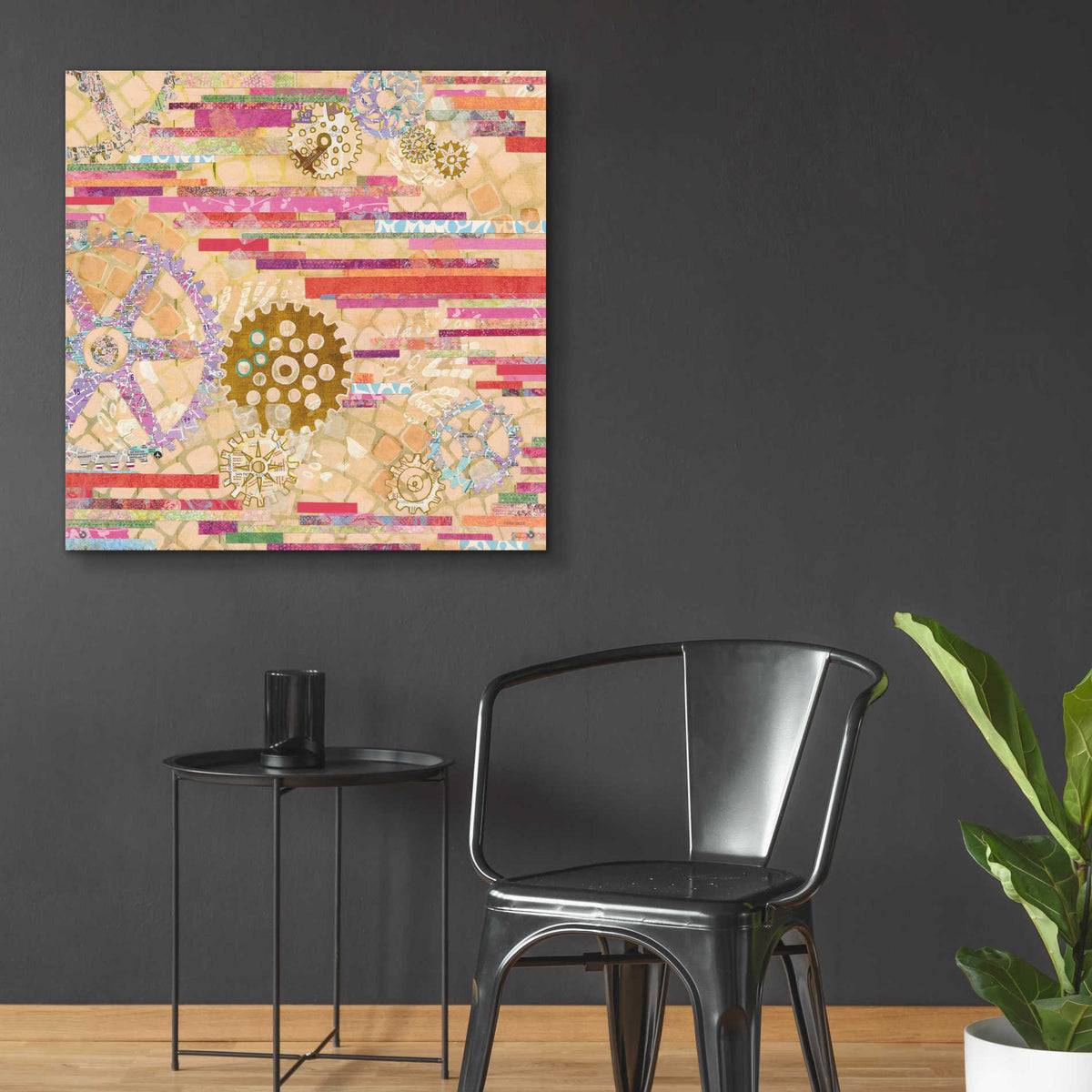 Epic Art 'EU Timetable II' by Kathy Ferguson, Acrylic Glass Wall Art,36x36