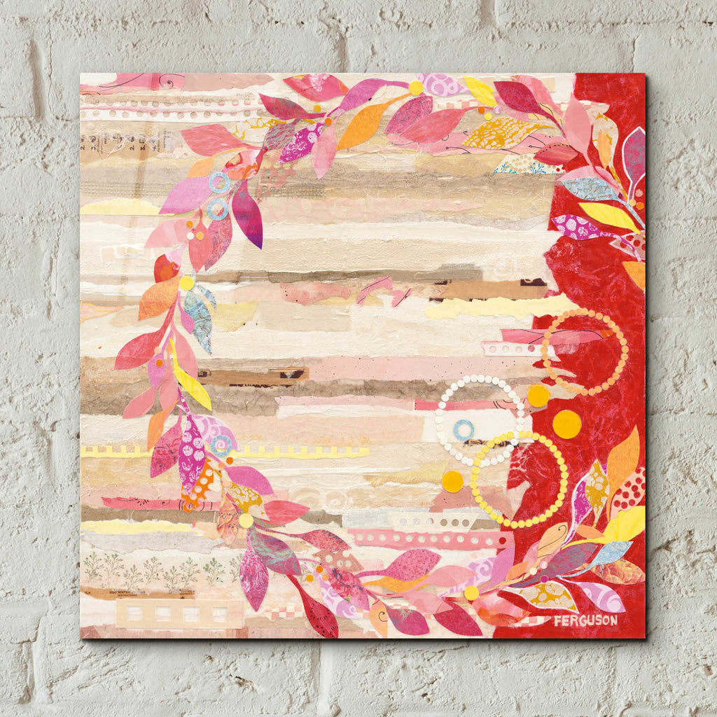 Epic Art 'Resting on Ones Laurels' by Kathy Ferguson, Acrylic Glass Wall Art,12x12