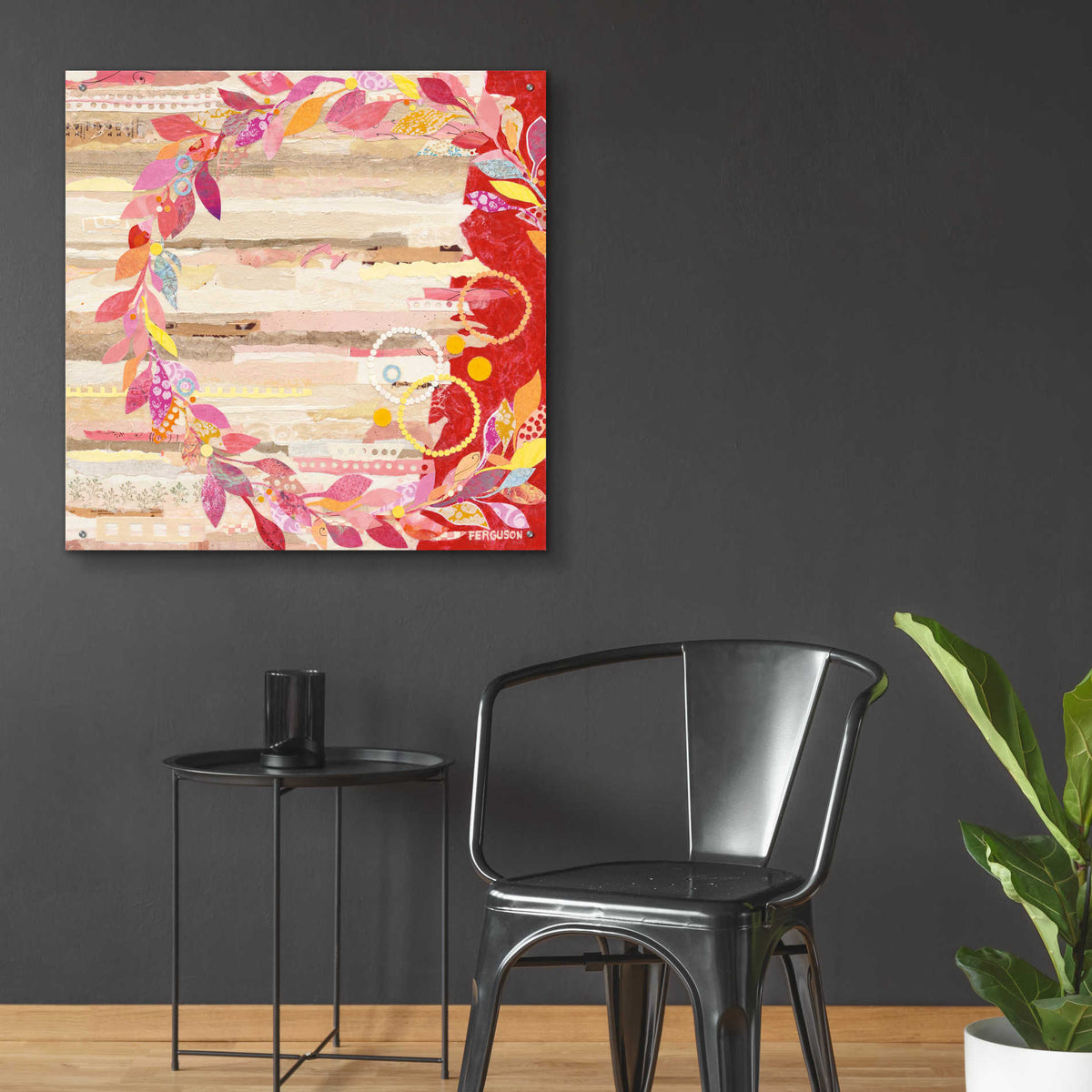 Epic Art 'Resting on Ones Laurels' by Kathy Ferguson, Acrylic Glass Wall Art,36x36