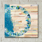 Epic Art 'The Calm and The Storm' by Kathy Ferguson, Acrylic Glass Wall Art,12x12