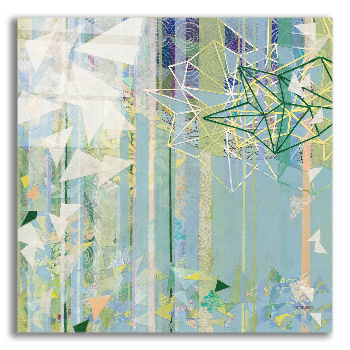 Epic Art 'Hanging Around I' by Kathy Ferguson, Acrylic Glass Wall Art