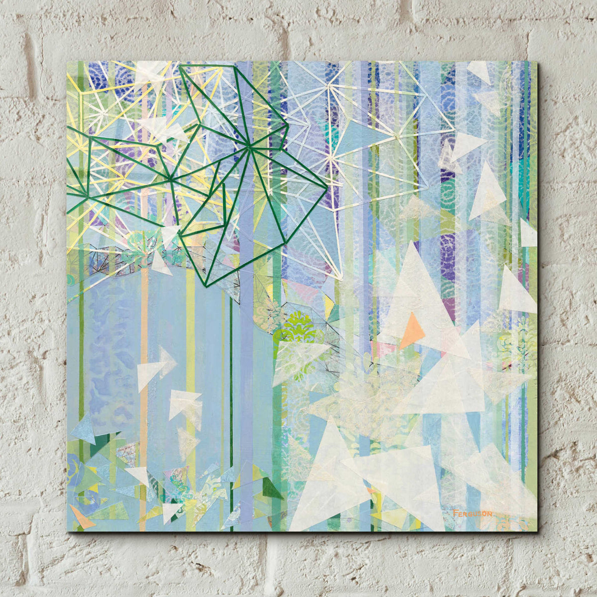 Epic Art 'Hanging Around II' by Kathy Ferguson, Acrylic Glass Wall Art,12x12