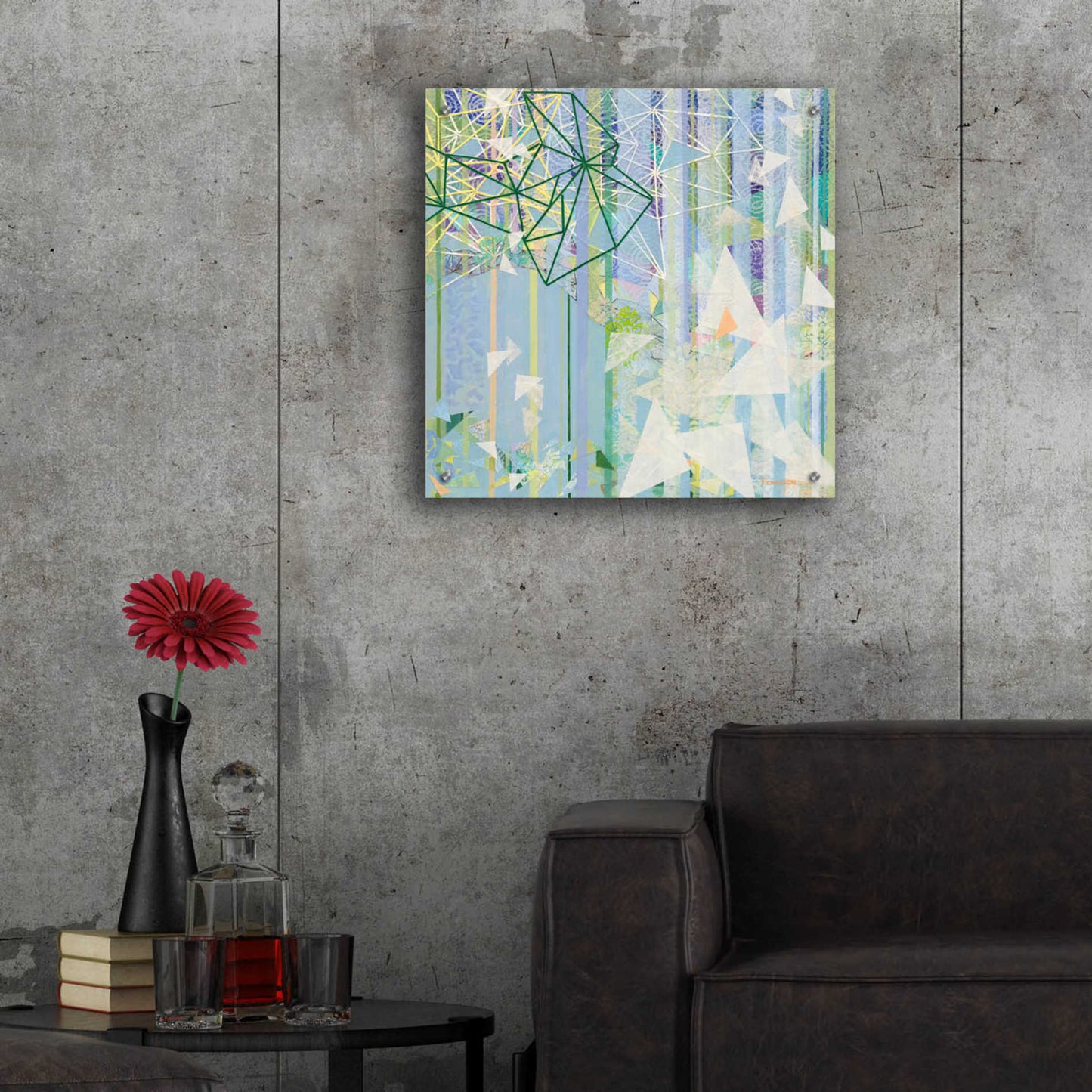 Epic Art 'Hanging Around II' by Kathy Ferguson, Acrylic Glass Wall Art,24x24