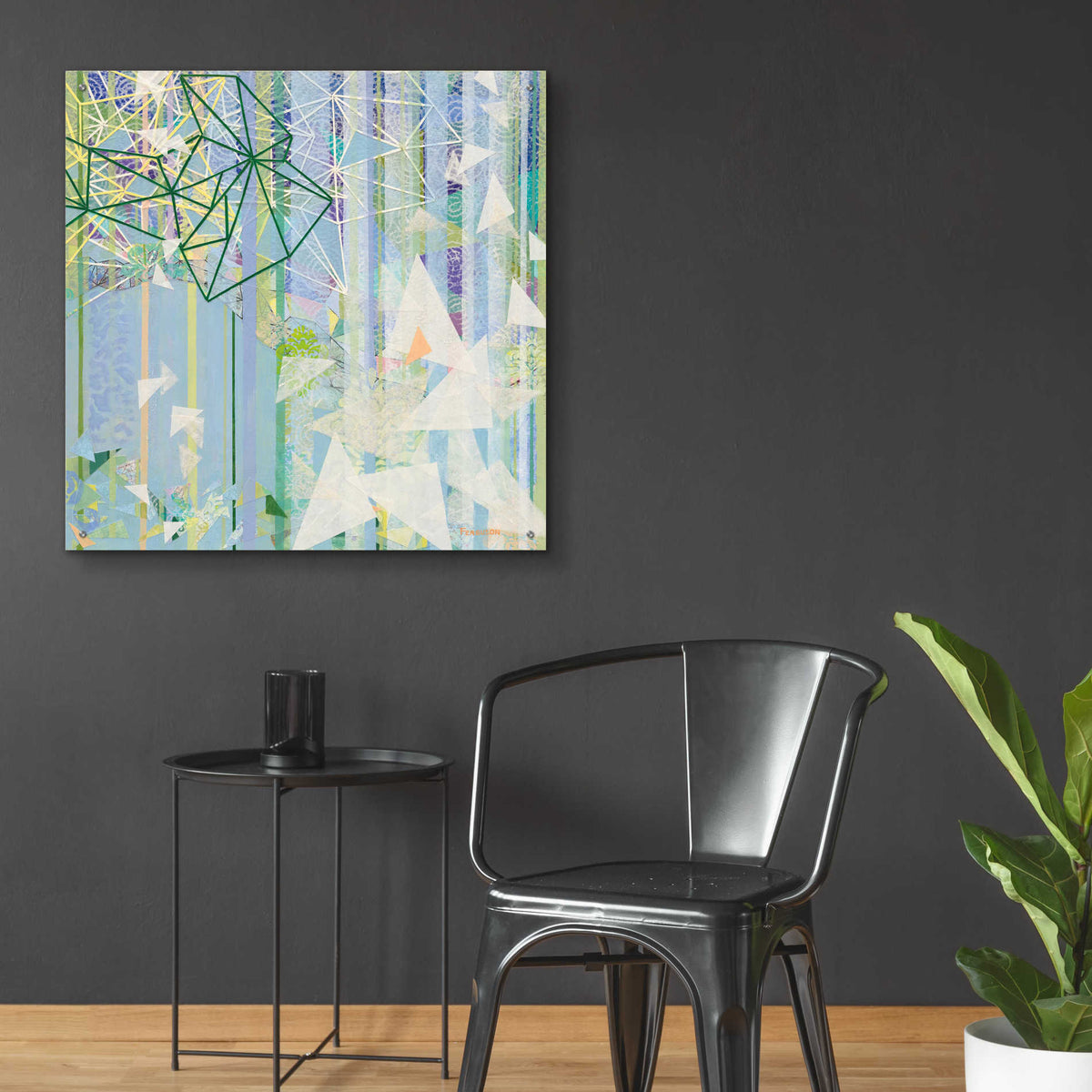 Epic Art 'Hanging Around II' by Kathy Ferguson, Acrylic Glass Wall Art,36x36