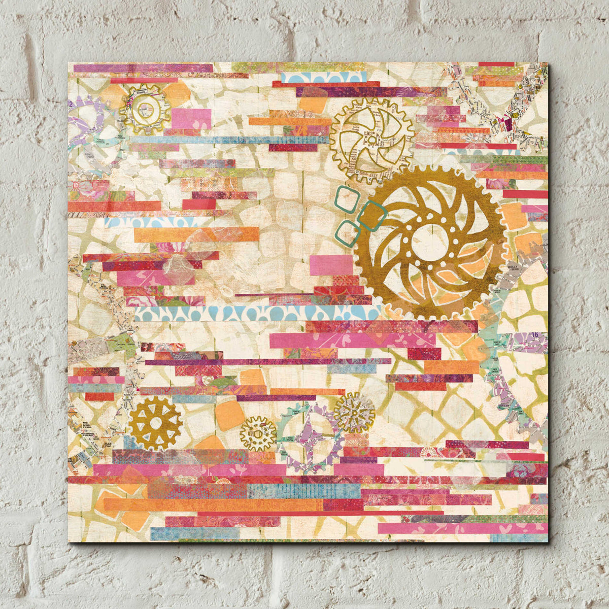 Epic Art 'EU Timetable I on White' by Kathy Ferguson, Acrylic Glass Wall Art,12x12