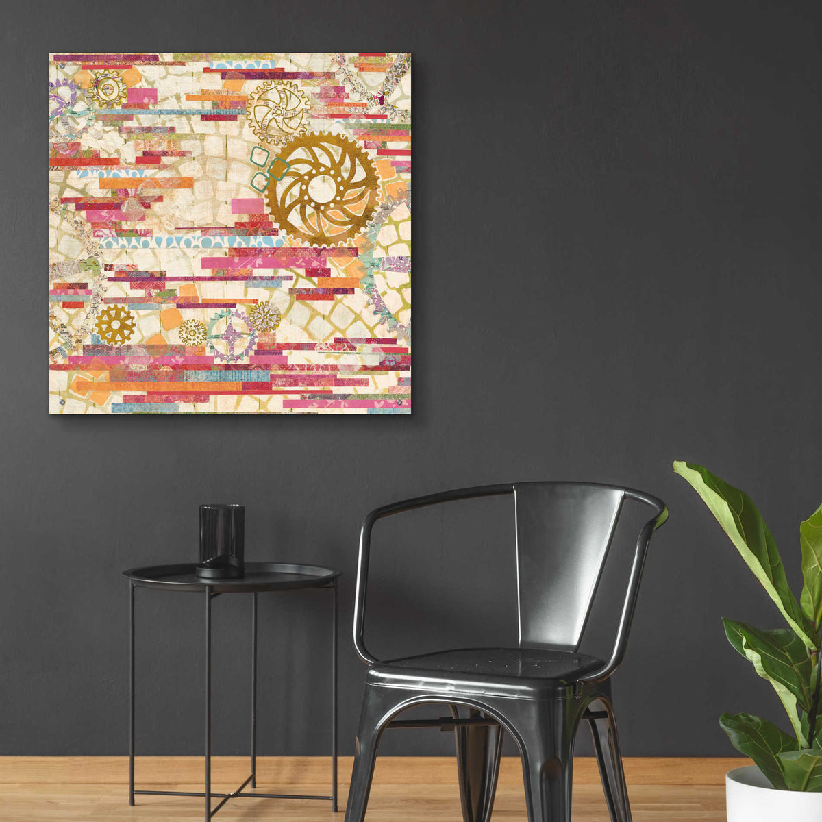 Epic Art 'EU Timetable I on White' by Kathy Ferguson, Acrylic Glass Wall Art,36x36