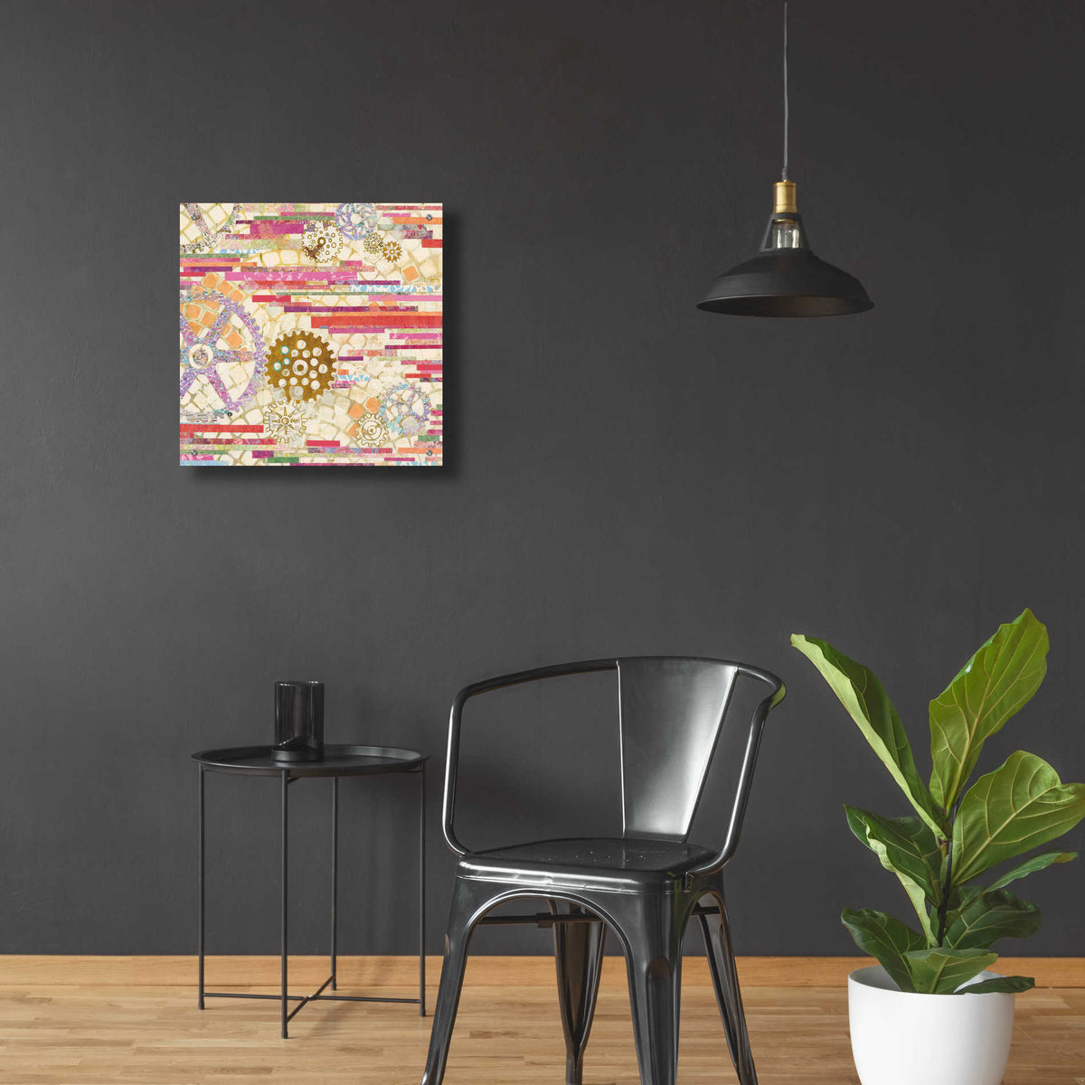 Epic Art 'EU Timetable II on White' by Kathy Ferguson, Acrylic Glass Wall Art,24x24