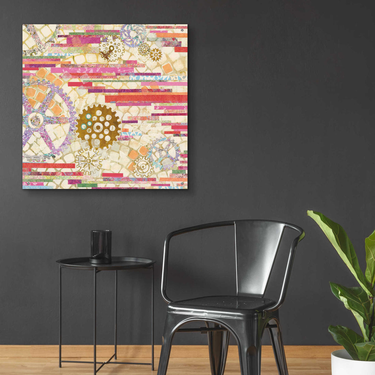 Epic Art 'EU Timetable II on White' by Kathy Ferguson, Acrylic Glass Wall Art,36x36