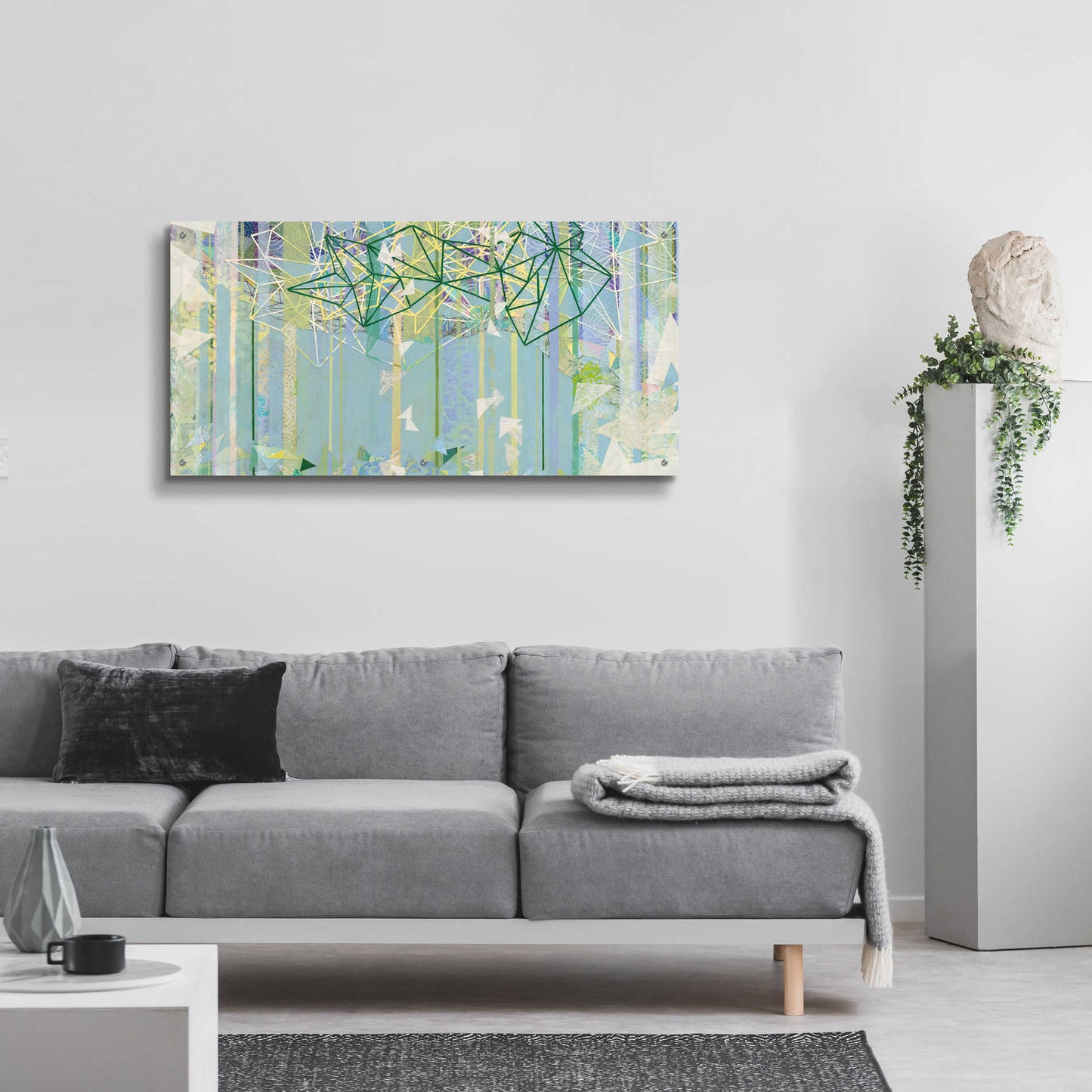 Epic Art 'Hanging Around III' by Kathy Ferguson, Acrylic Glass Wall Art,48x24