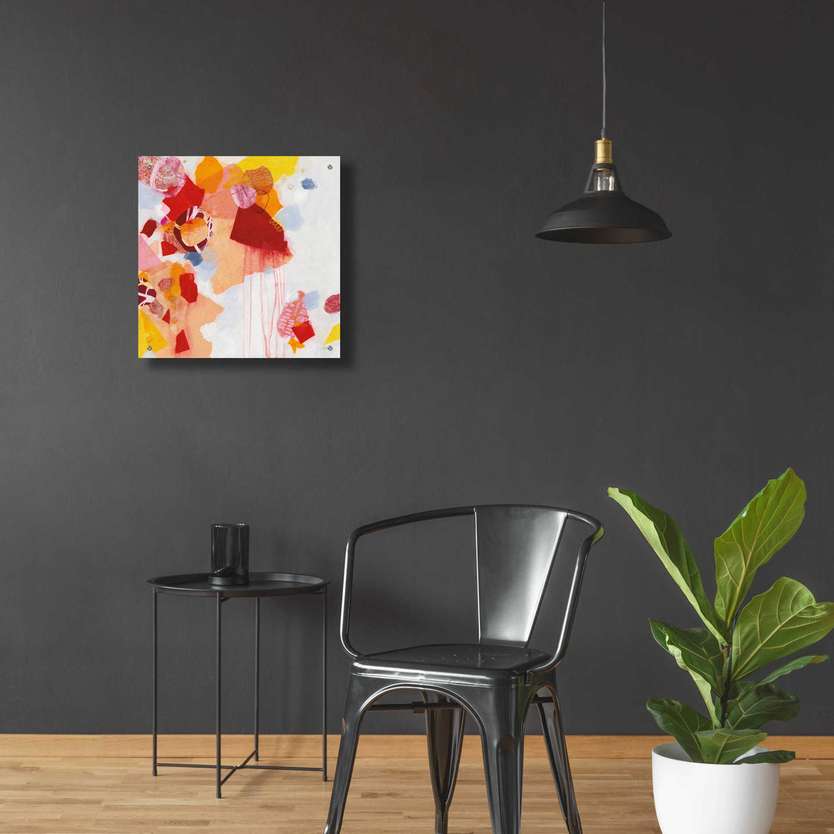 Epic Art 'Falling Apart' by Kathy Ferguson, Acrylic Glass Wall Art,24x24