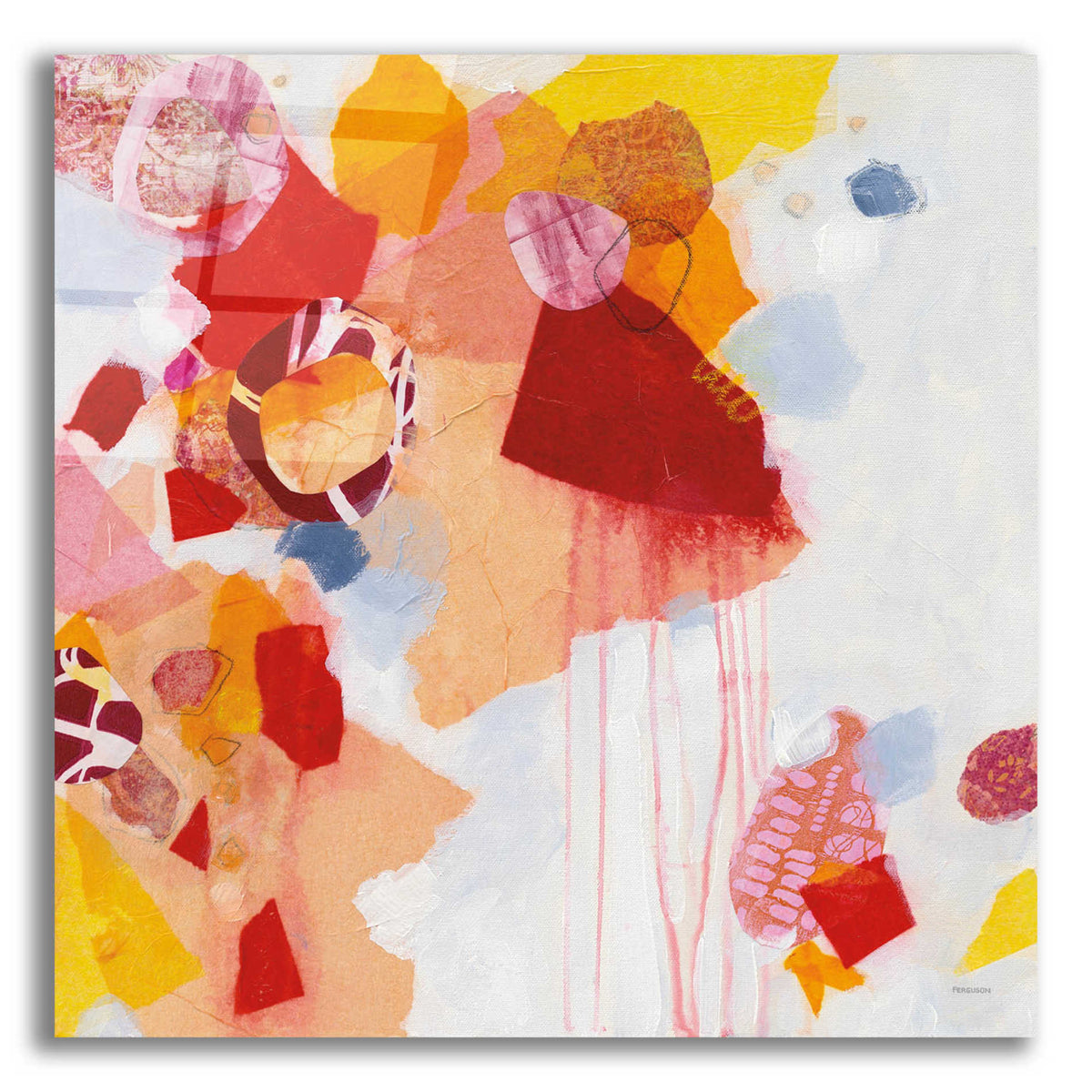 Epic Art 'Falling Apart' by Kathy Ferguson, Acrylic Glass Wall Art