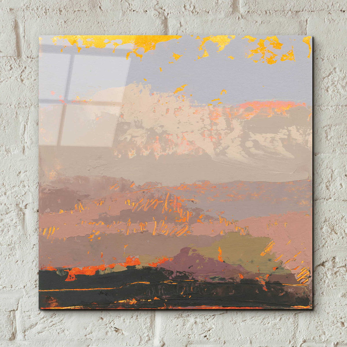 Epic Art 'Soft Day I' by Grainne Dowling, Acrylic Glass Wall Art,12x12