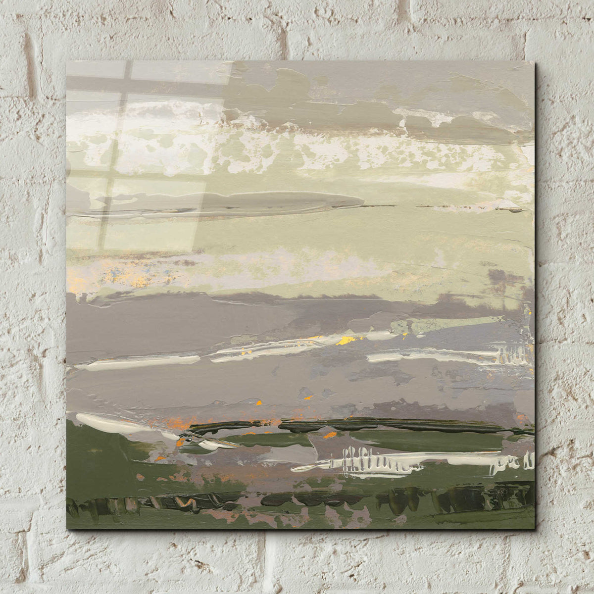 Epic Art 'Soft Day II' by Grainne Dowling, Acrylic Glass Wall Art,12x12