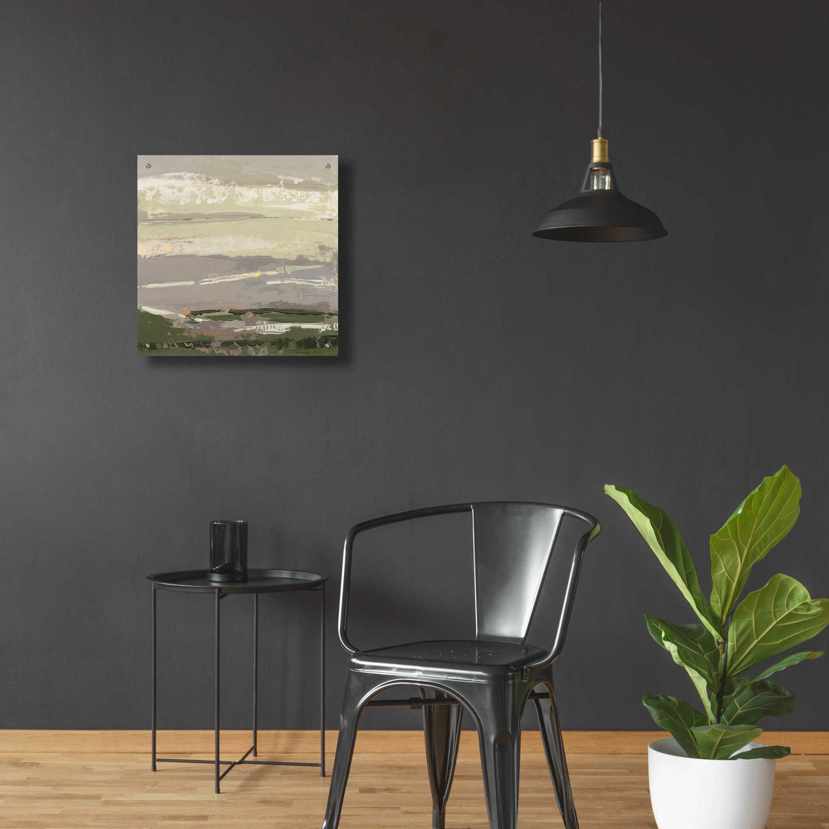 Epic Art 'Soft Day II' by Grainne Dowling, Acrylic Glass Wall Art,24x24
