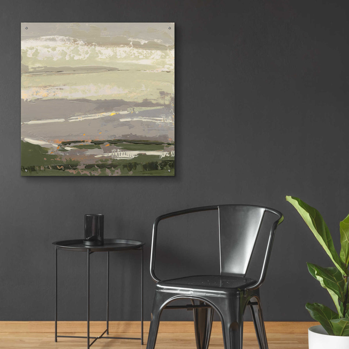 Epic Art 'Soft Day II' by Grainne Dowling, Acrylic Glass Wall Art,36x36