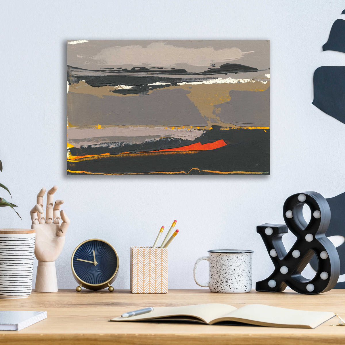 Epic Art 'Ceide Study II' by Grainne Dowling, Acrylic Glass Wall Art,16x12