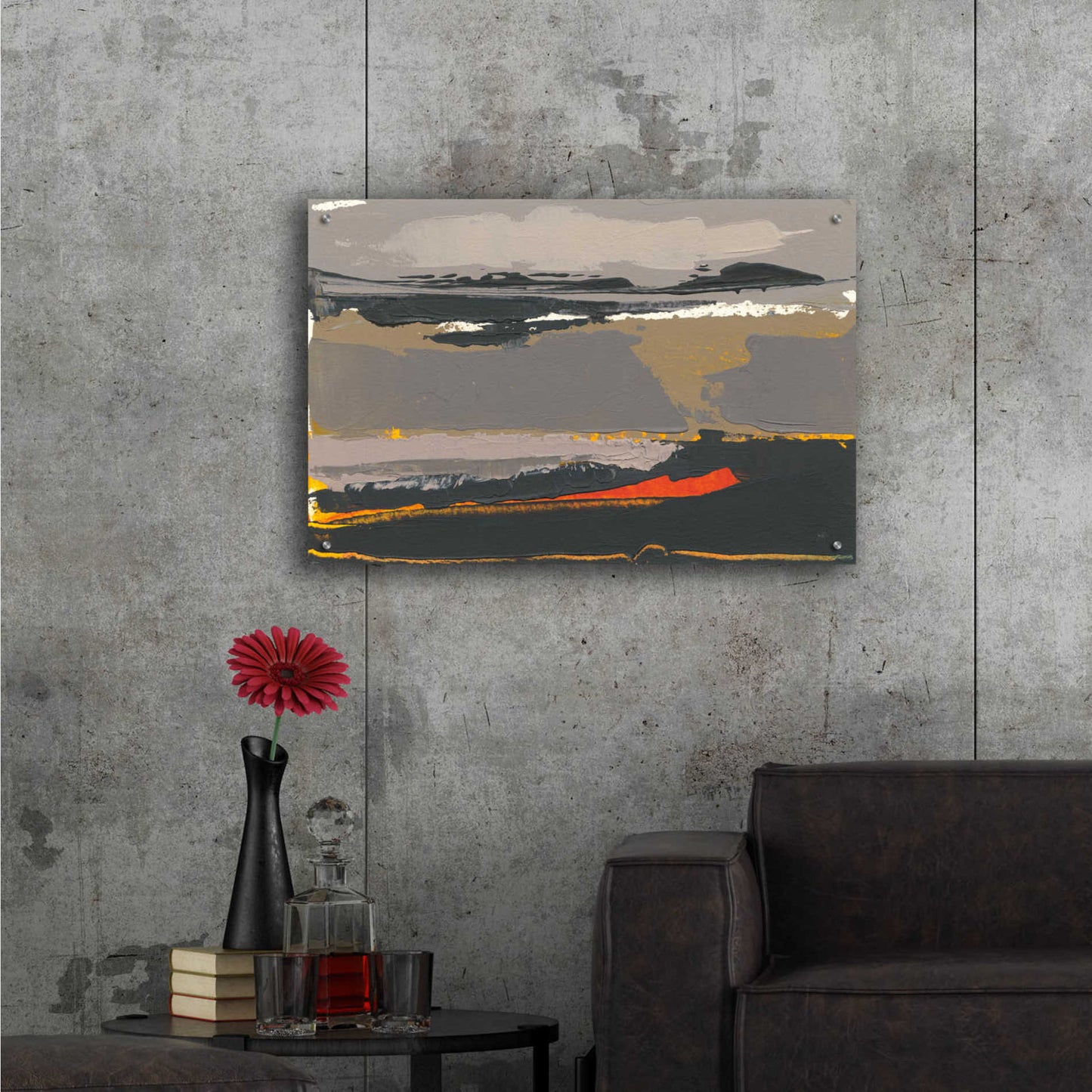 Epic Art 'Ceide Study II' by Grainne Dowling, Acrylic Glass Wall Art,36x24