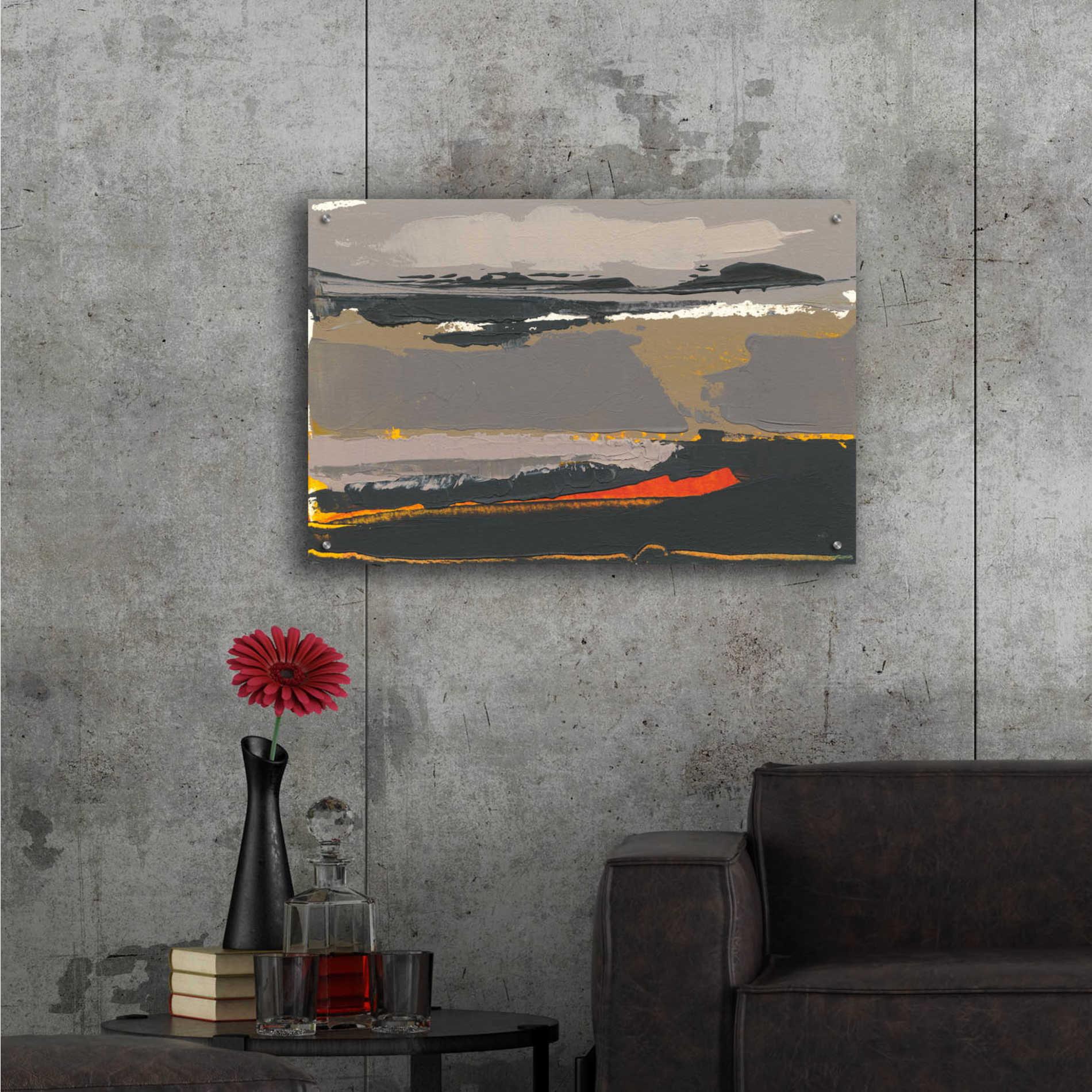 Epic Art 'Ceide Study II' by Grainne Dowling, Acrylic Glass Wall Art,36x24