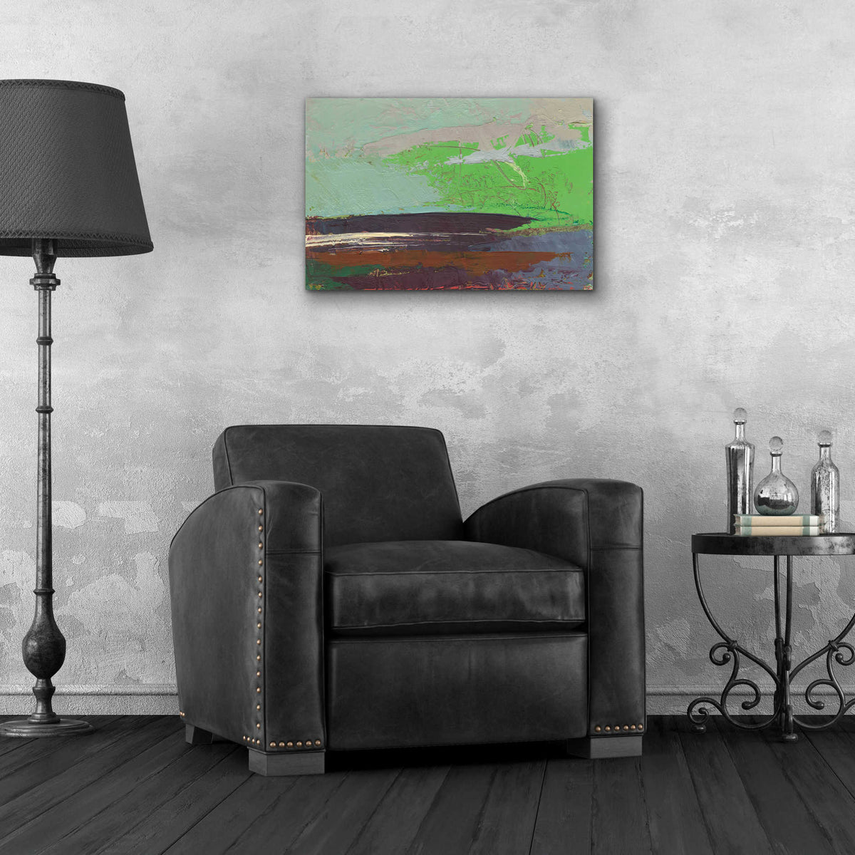 Epic Art 'Ceide Study XIII' by Grainne Dowling, Acrylic Glass Wall Art,24x16