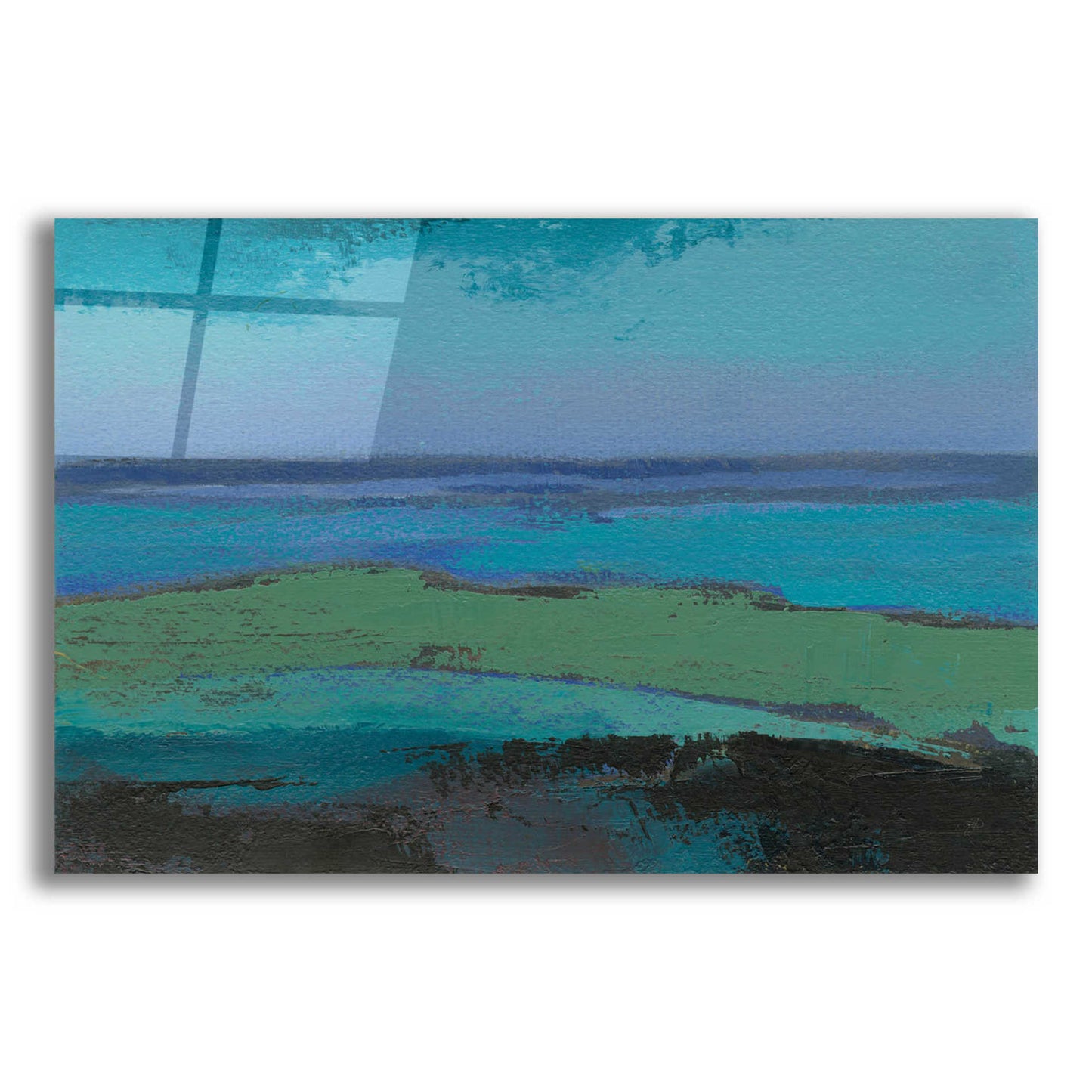 Epic Art 'Low Tide Killala' by Grainne Dowling, Acrylic Glass Wall Art,16x12