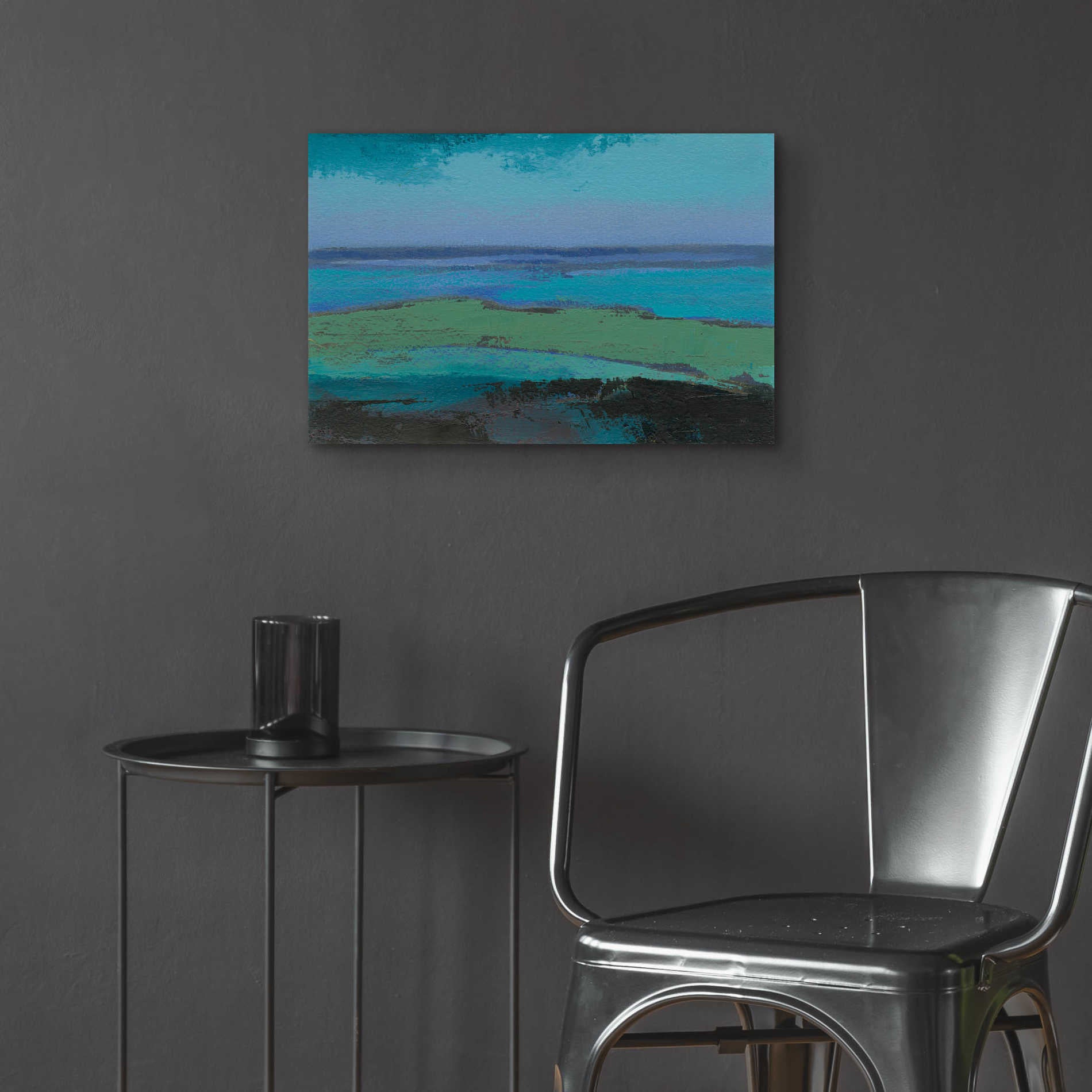 Epic Art 'Low Tide Killala' by Grainne Dowling, Acrylic Glass Wall Art,24x16