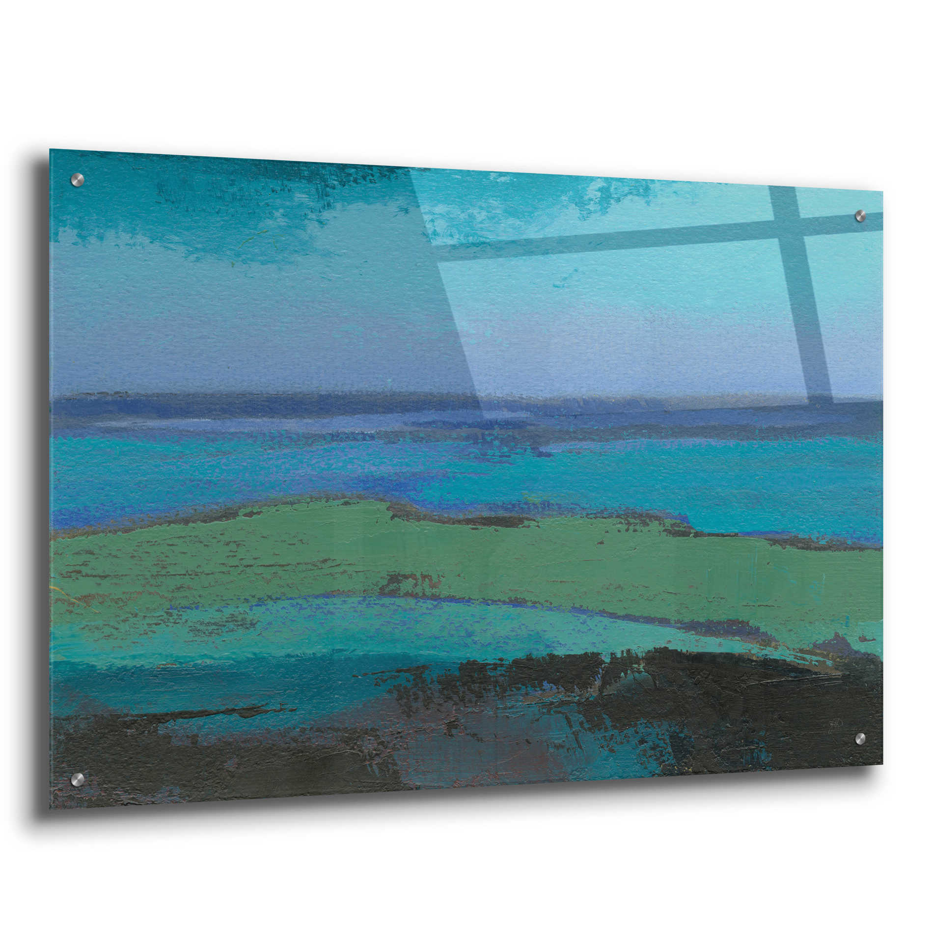 Epic Art 'Low Tide Killala' by Grainne Dowling, Acrylic Glass Wall Art,36x24