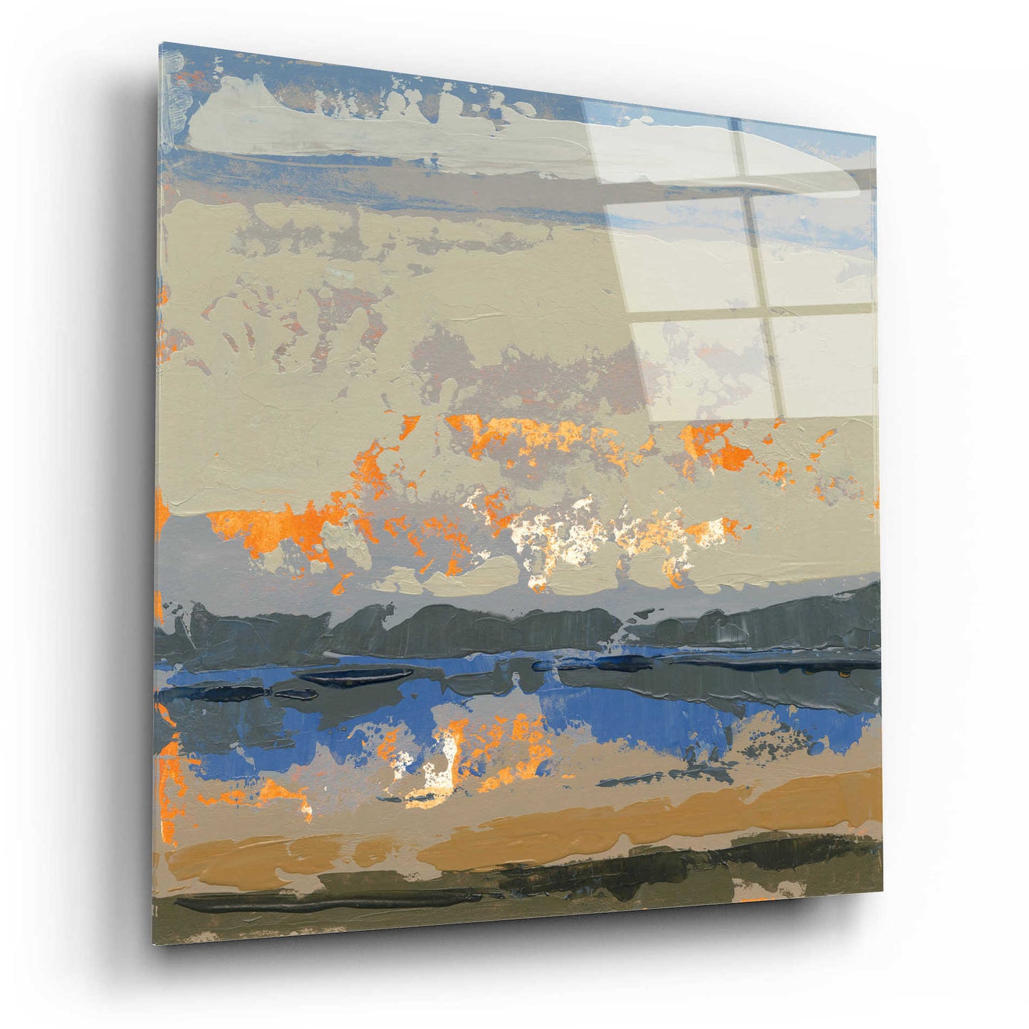Epic Art 'Evening Killala Bay' by Grainne Dowling, Acrylic Glass Wall Art,12x12