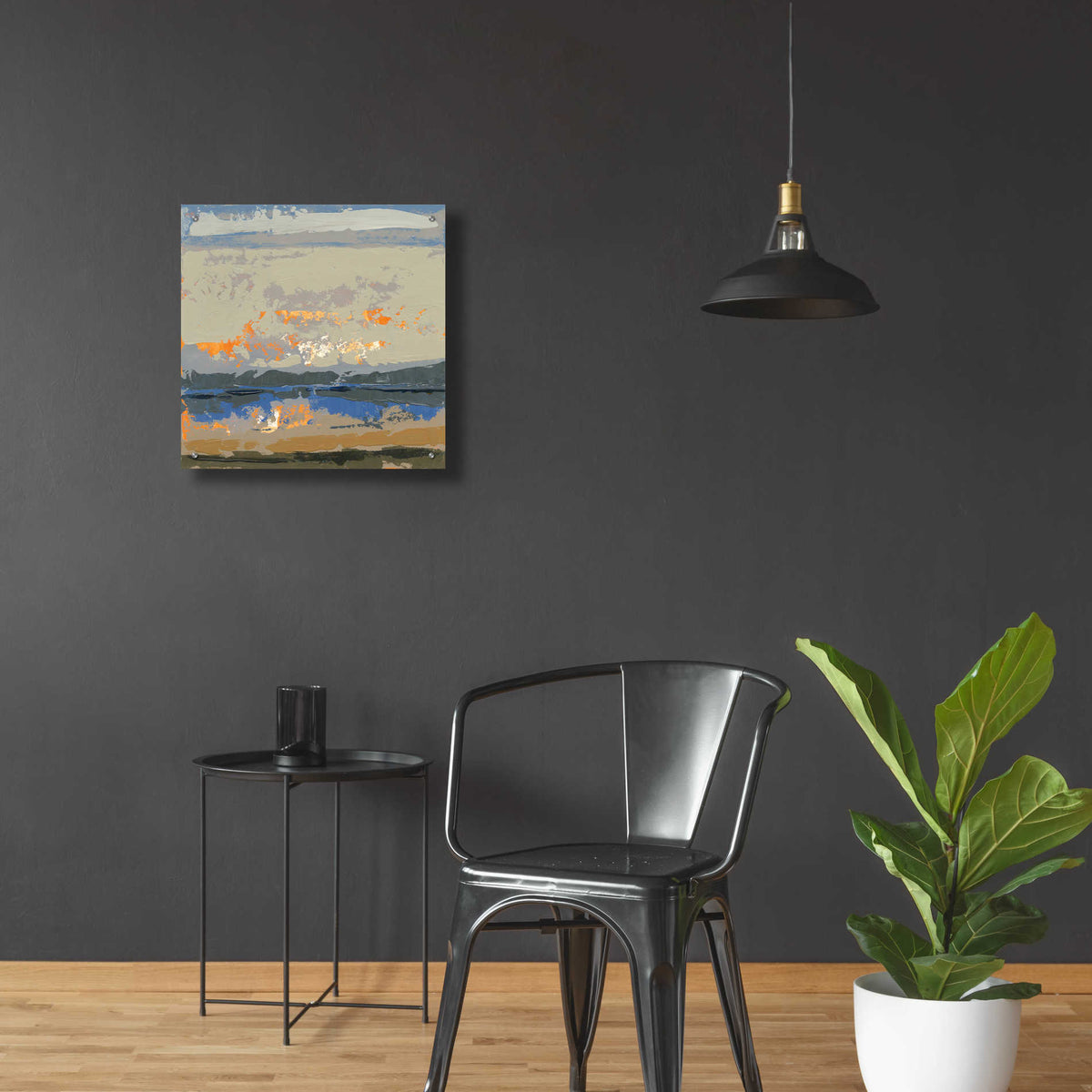 Epic Art 'Evening Killala Bay' by Grainne Dowling, Acrylic Glass Wall Art,24x24