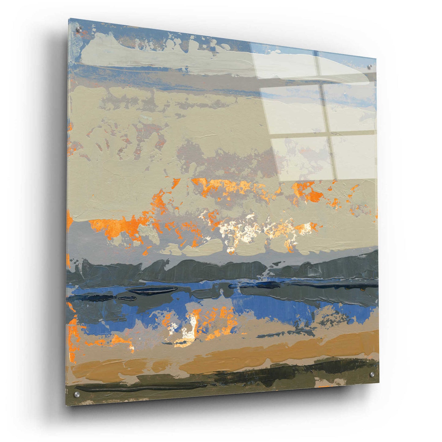 Epic Art 'Evening Killala Bay' by Grainne Dowling, Acrylic Glass Wall Art,36x36
