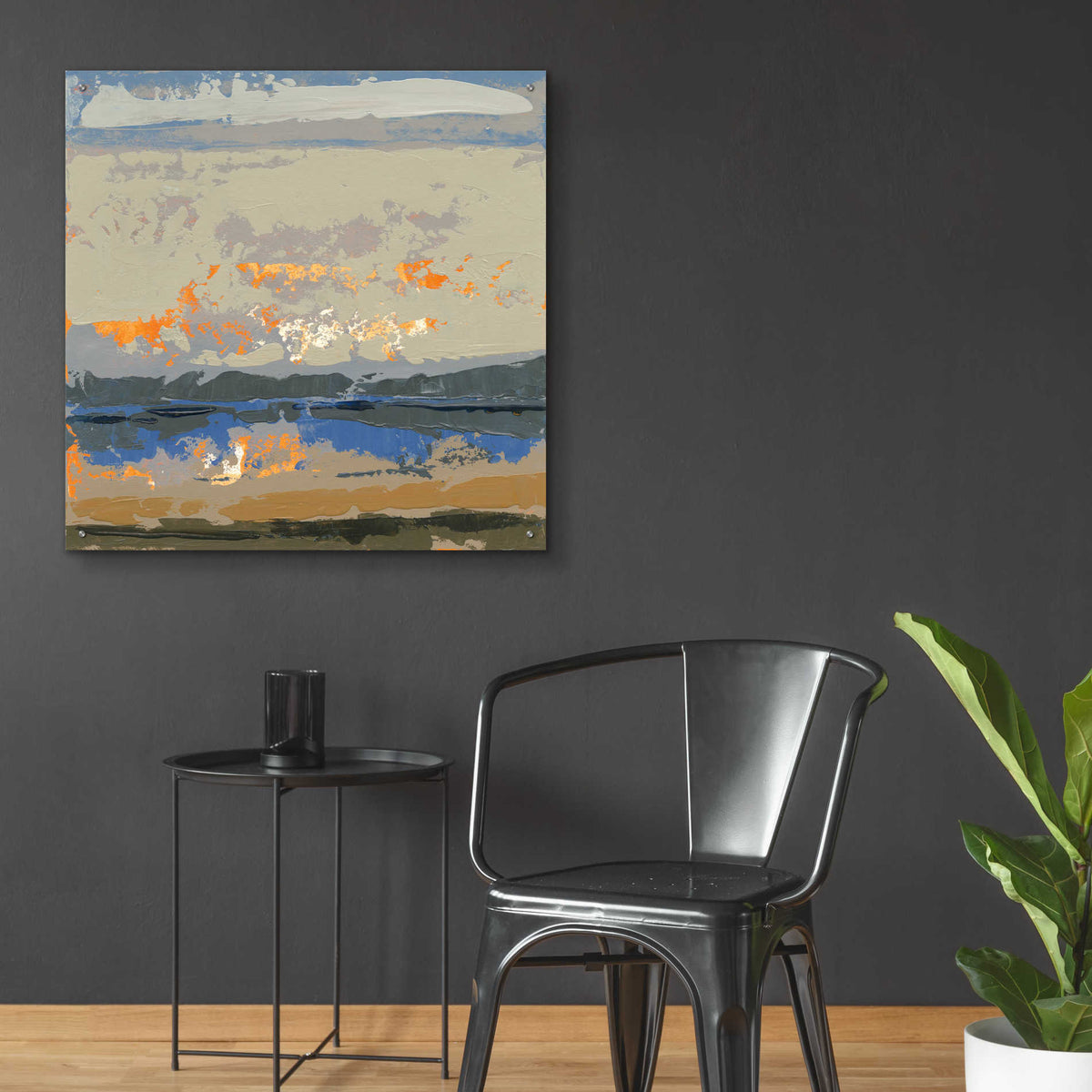 Epic Art 'Evening Killala Bay' by Grainne Dowling, Acrylic Glass Wall Art,36x36