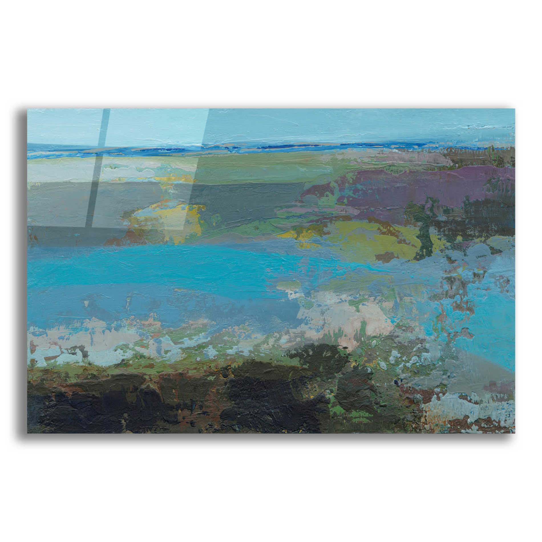 Epic Art 'Killala Bay IV' by Grainne Dowling, Acrylic Glass Wall Art,16x12