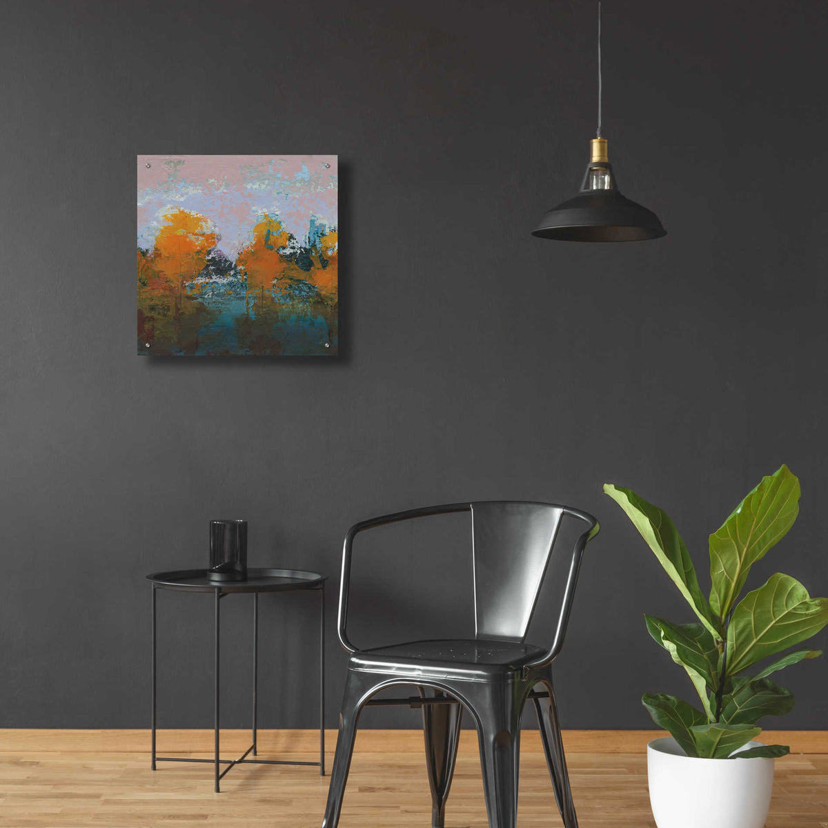 Epic Art 'Blackrath' by Grainne Dowling, Acrylic Glass Wall Art,24x24