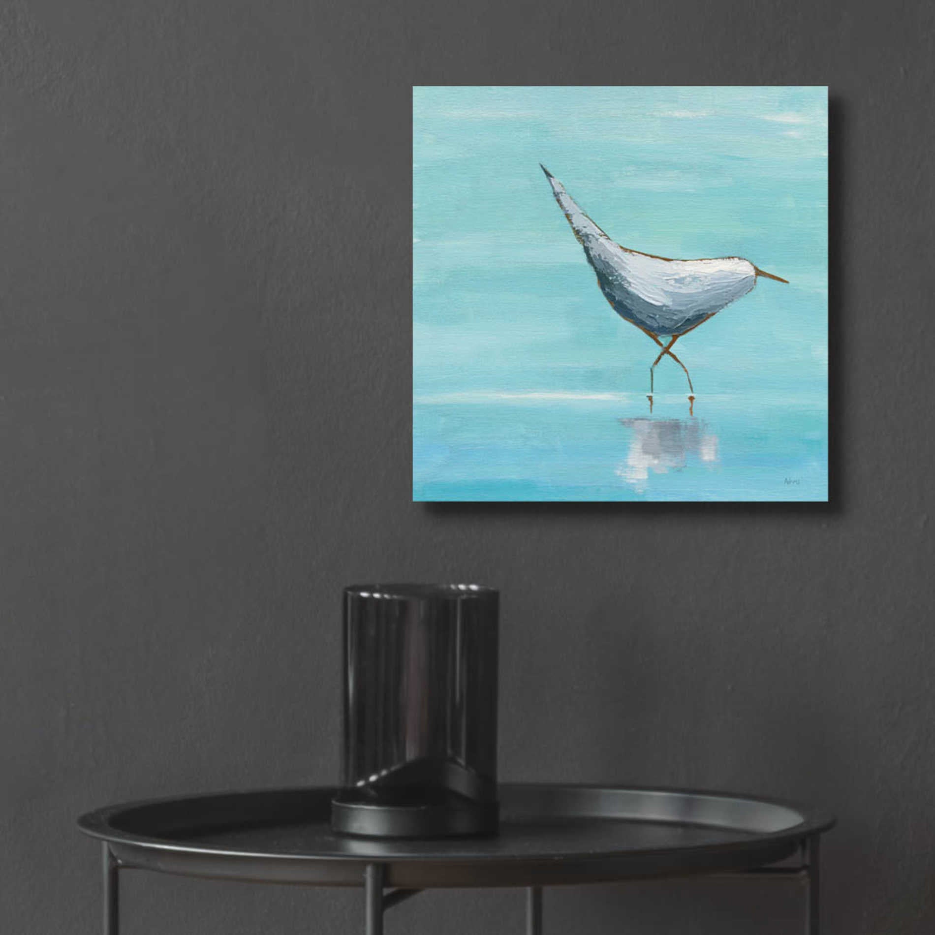 Epic Art 'Egret I' by Phyllis Adams, Acrylic Glass Wall Art,12x12