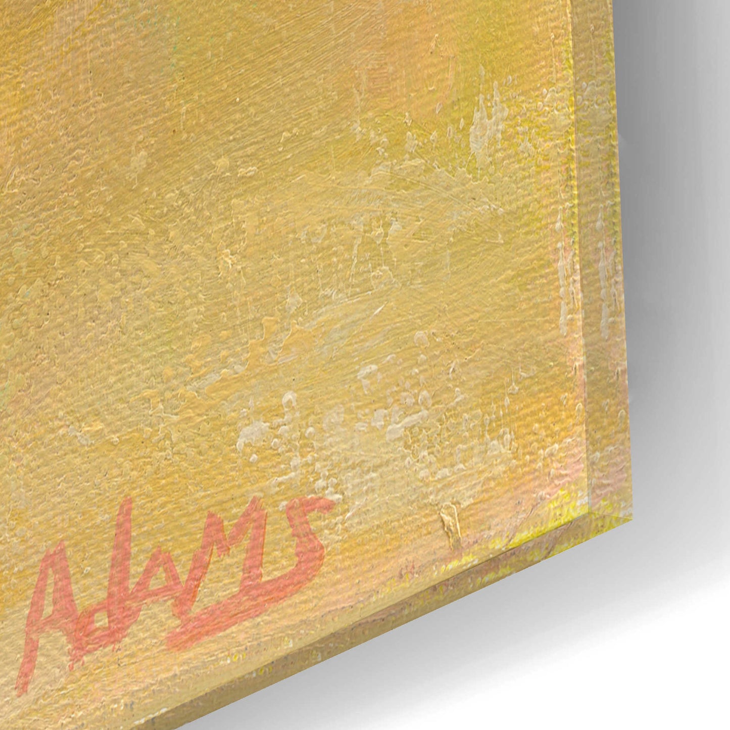 Epic Art 'Cabanas' by Phyllis Adams, Acrylic Glass Wall Art,12x12