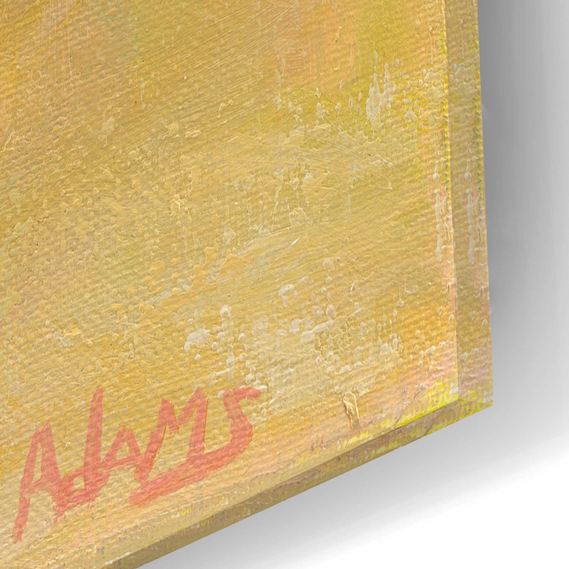 Epic Art 'Cabanas' by Phyllis Adams, Acrylic Glass Wall Art,12x12