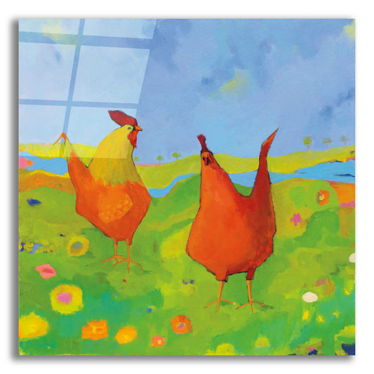 Epic Art 'Spring has Sprung' by Phyllis Adams, Acrylic Glass Wall Art