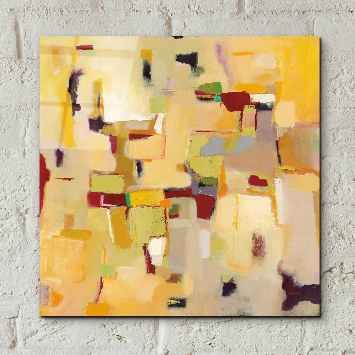 Epic Art 'Autumn Glow' by Phyllis Adams, Acrylic Glass Wall Art,12x12