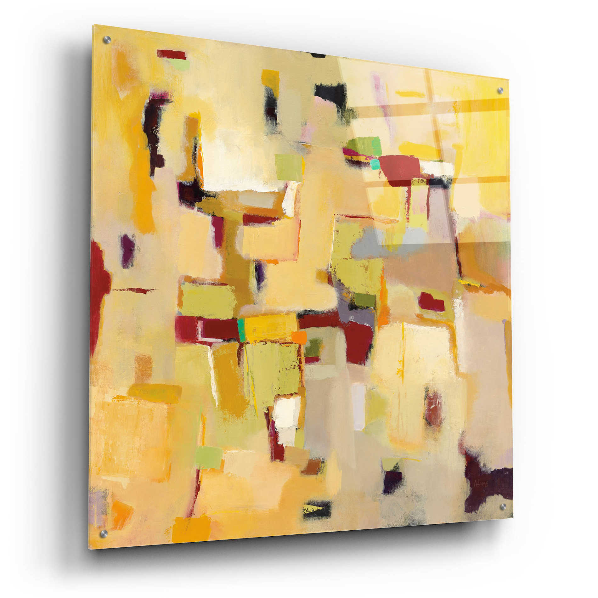 Epic Art 'Autumn Glow' by Phyllis Adams, Acrylic Glass Wall Art,36x36