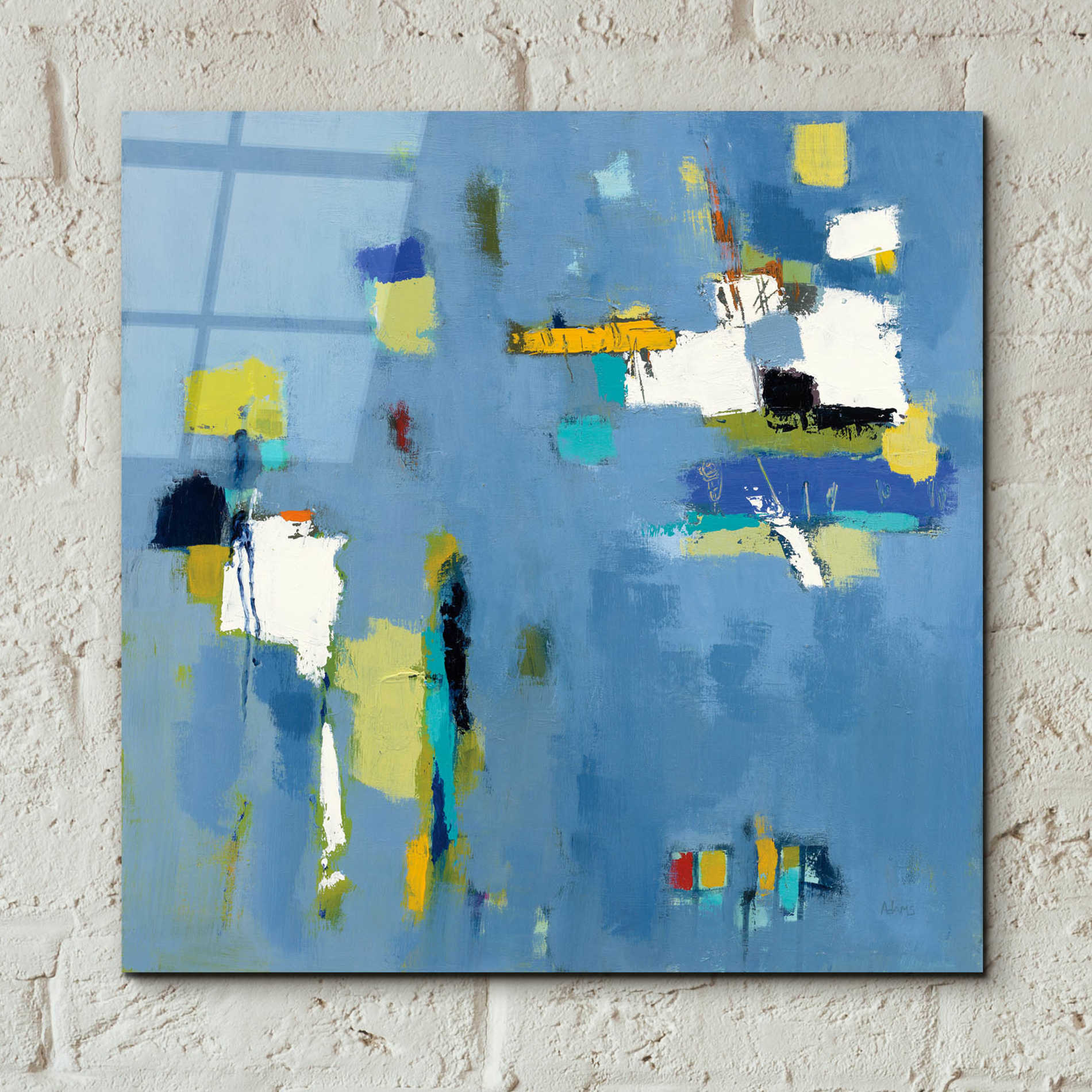 Epic Art 'Ice Breaker' by Phyllis Adams, Acrylic Glass Wall Art,12x12