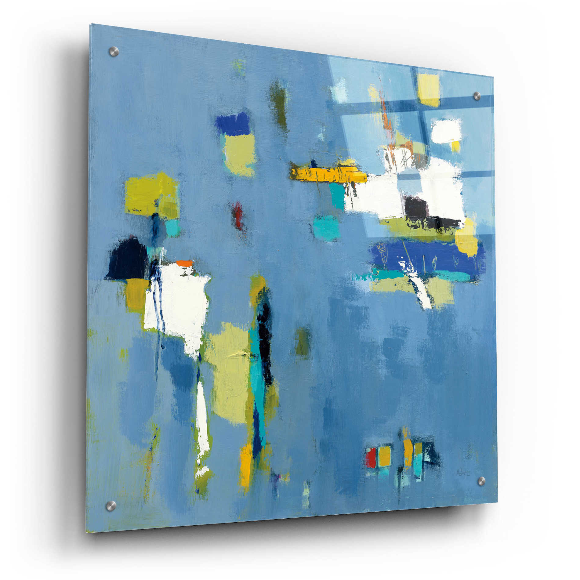 Epic Art 'Ice Breaker' by Phyllis Adams, Acrylic Glass Wall Art,24x24