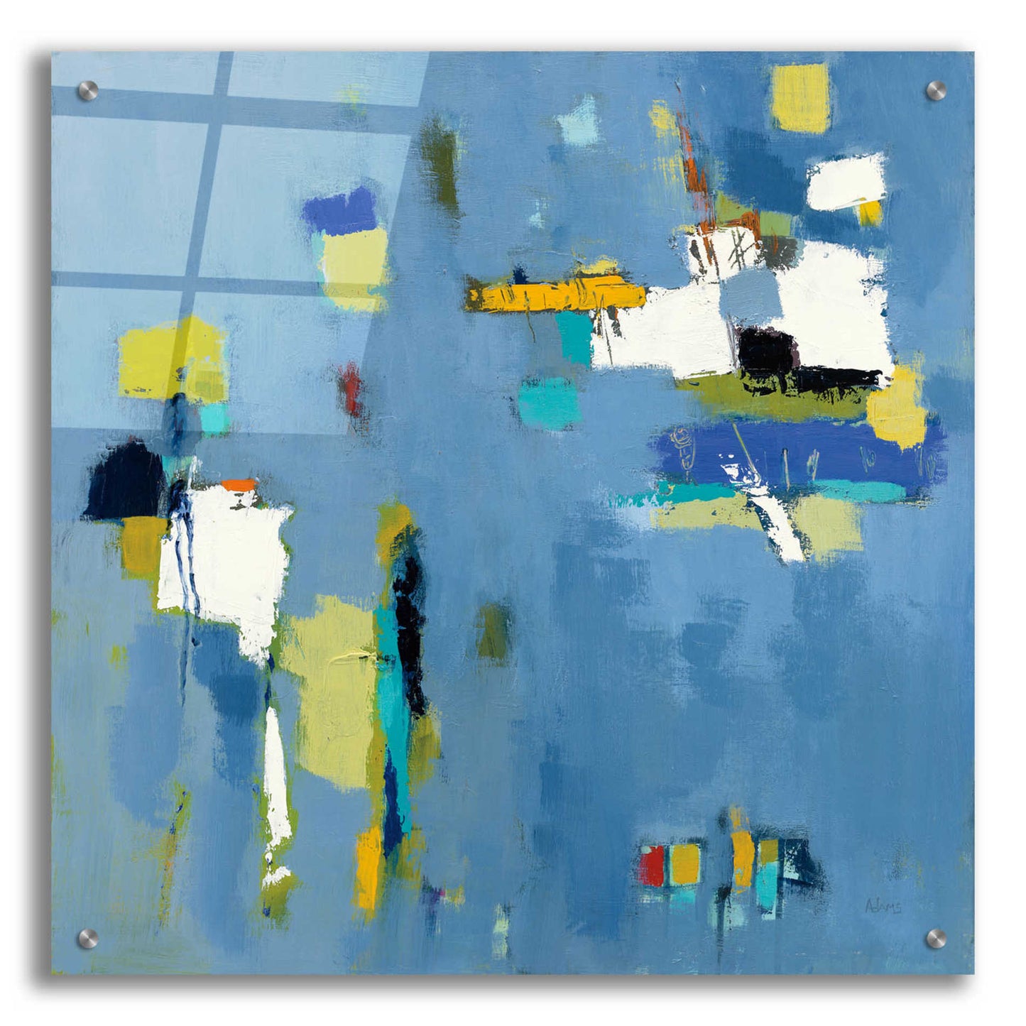 Epic Art 'Ice Breaker' by Phyllis Adams, Acrylic Glass Wall Art,24x24