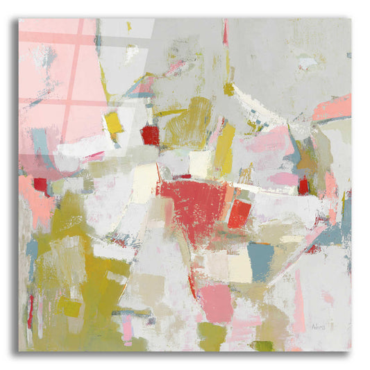Epic Art 'And All That Jazz Pink' by Phyllis Adams, Acrylic Glass Wall Art