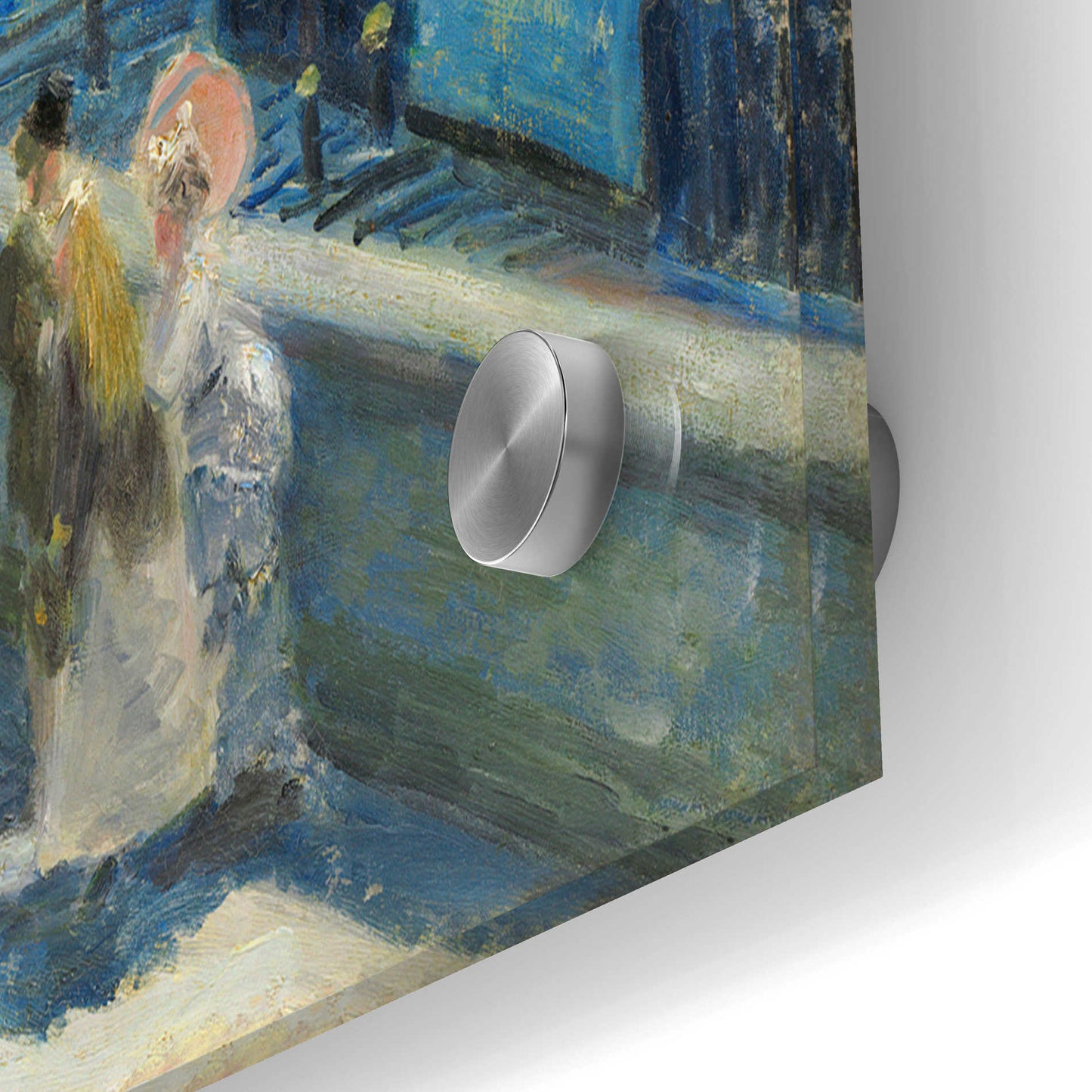 Epic Art 'Pont Neuf' by Pierre-Auguste Renoir,  Acrylic Glass Wall Art,36x24